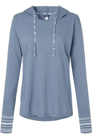 MV Sport Women´s Heathered Jersey Hooded Tunic