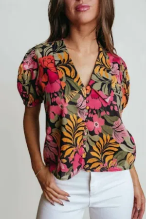 Nadia Blouse In St Pierre