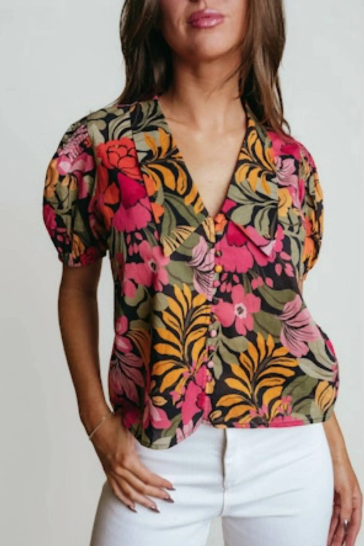 Nadia Blouse In St Pierre