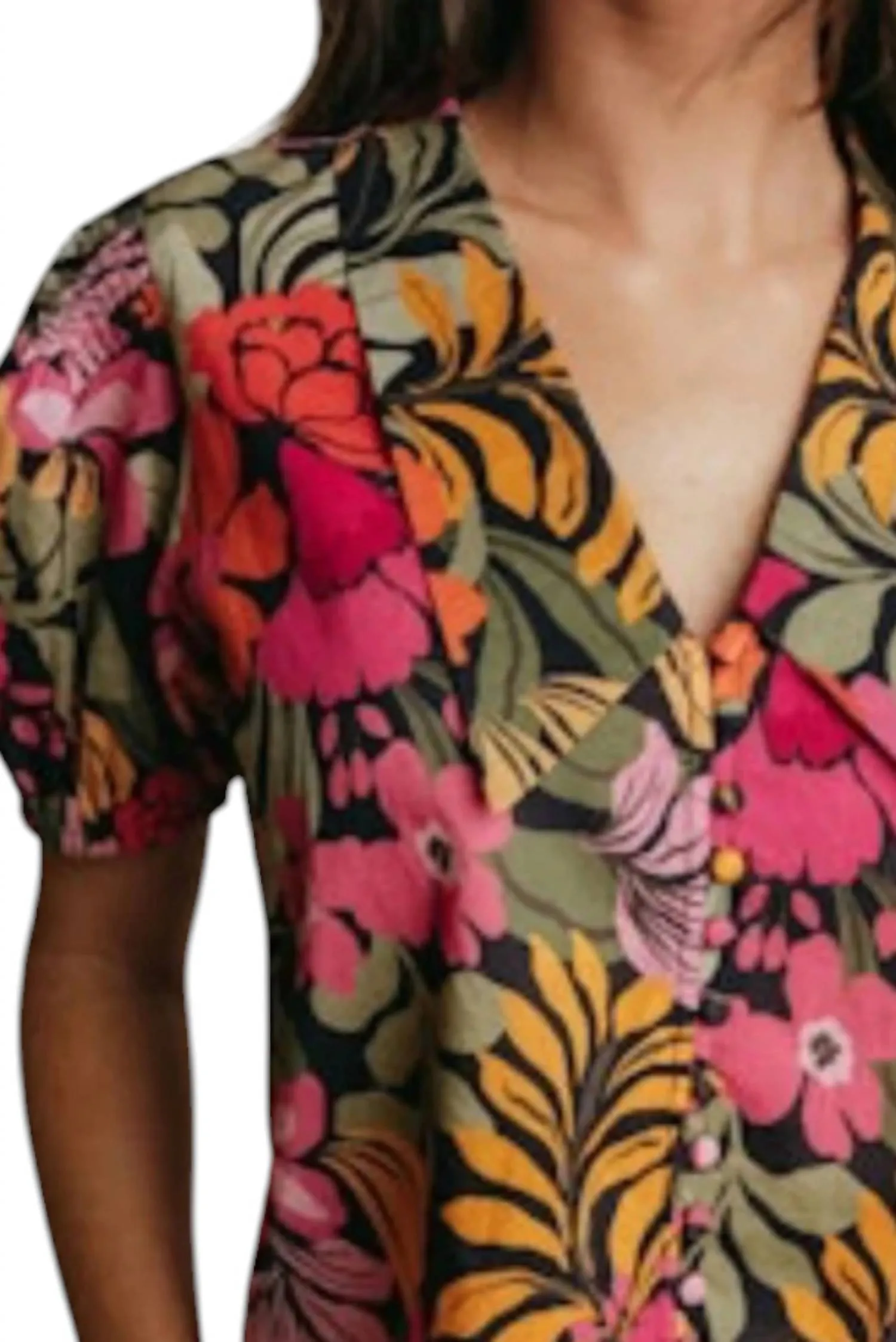 Nadia Blouse In St Pierre