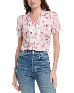Nanette Nanette Lepore Swiss Dot Blouse