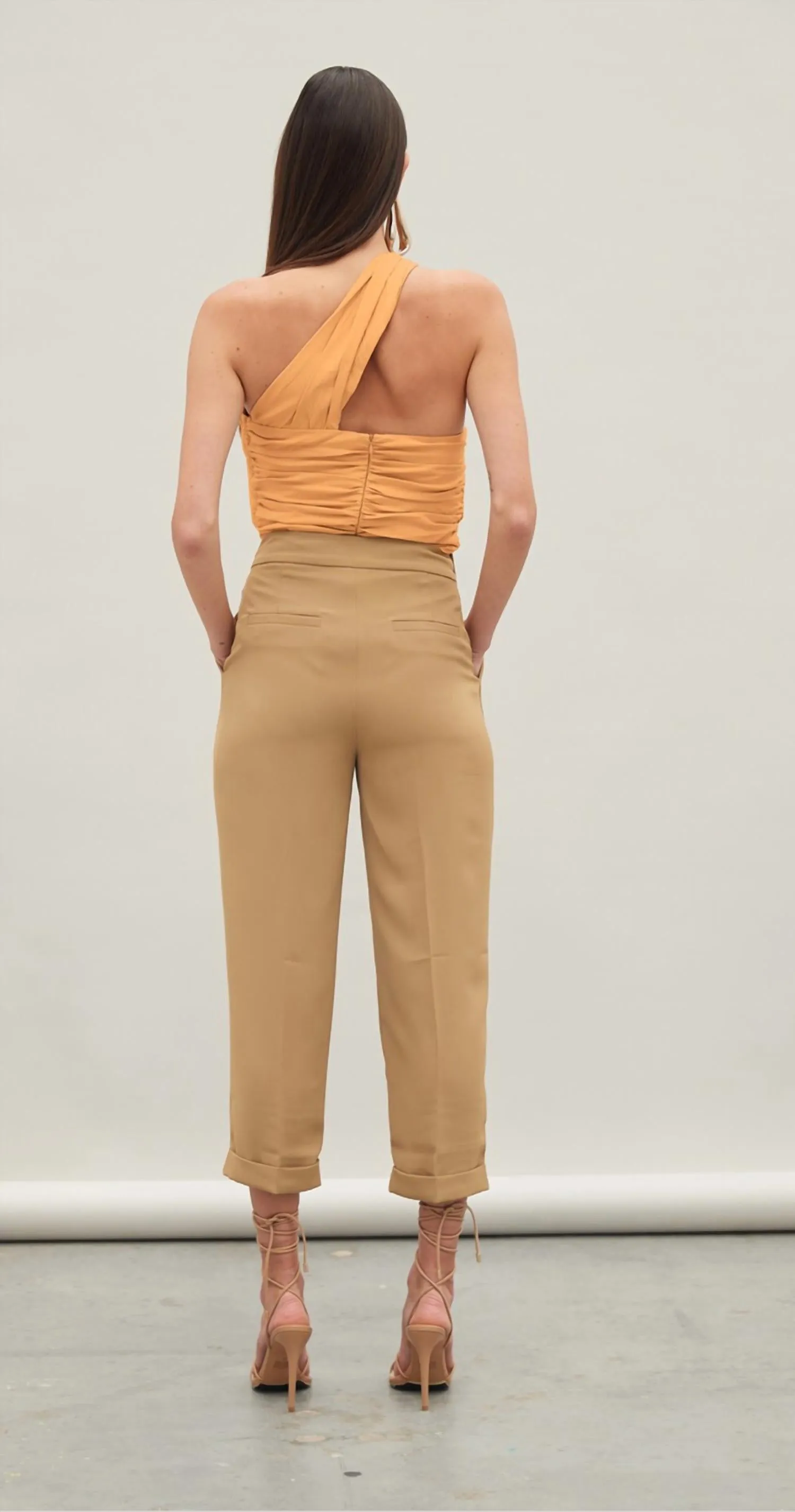 Never Really Over Bodysuit In Mango