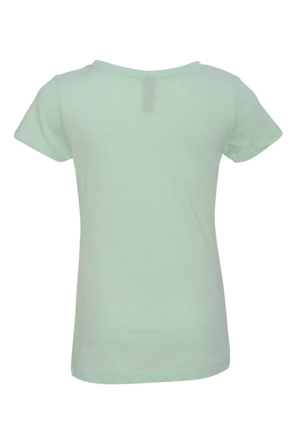 Next Level Youth Princess CVC Jersey Short Sleeve Crewneck T-Shirt - Mint Green