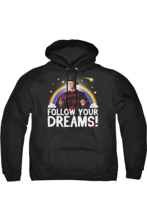 Nightmare on Elm Street Follow Your Dreams Adult Pull Over Hoodie