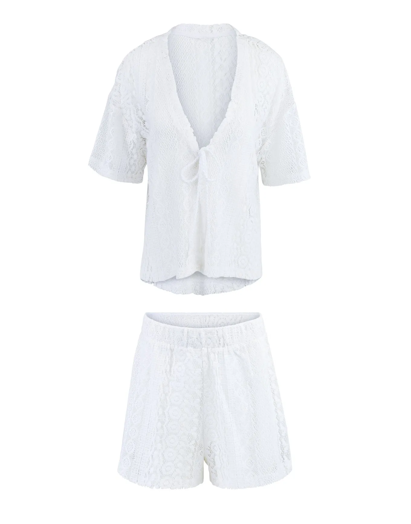 Nika Women's Swimwear Two-piece Swim Cover-up Top