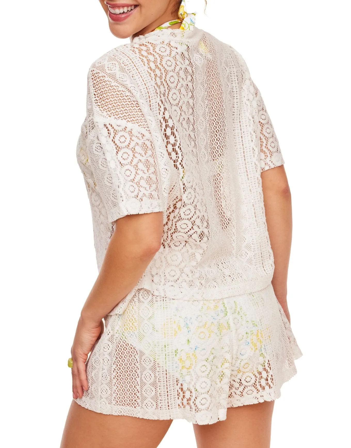 Nika Women's Swimwear Two-piece Swim Cover-up Top
