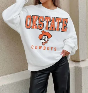 Oklahoma State Game Day Sweatshirt In White