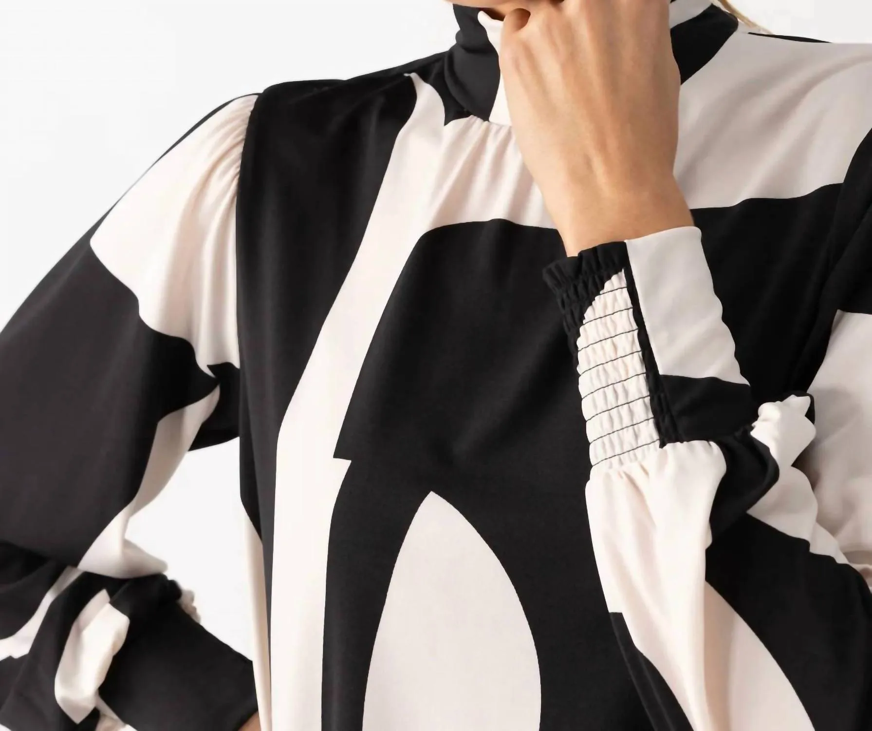 On The Spot Blouse In Formation