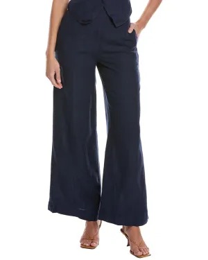 Onia Air Linen-Blend Palazzo Pant