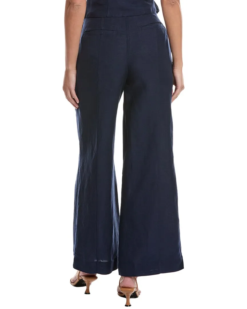 Onia Air Linen-Blend Palazzo Pant