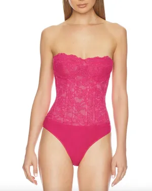 Oskar Bodysuit In Hot Pink