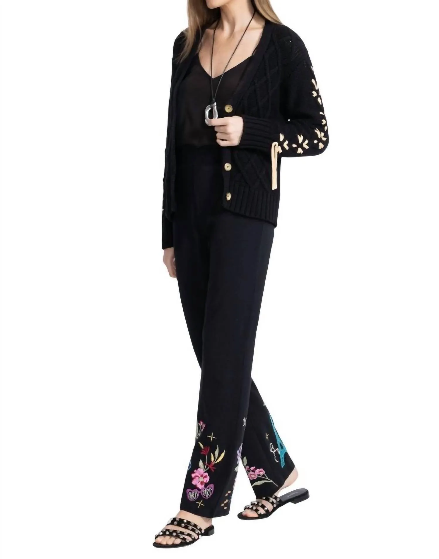 Paris Baby Boot Legging In Black