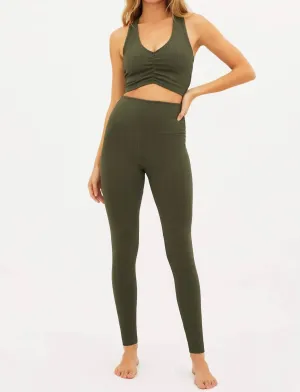 Piper Legging In Olive Cable