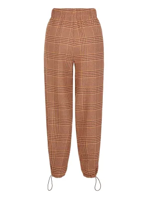 Plaid Jogger Pants