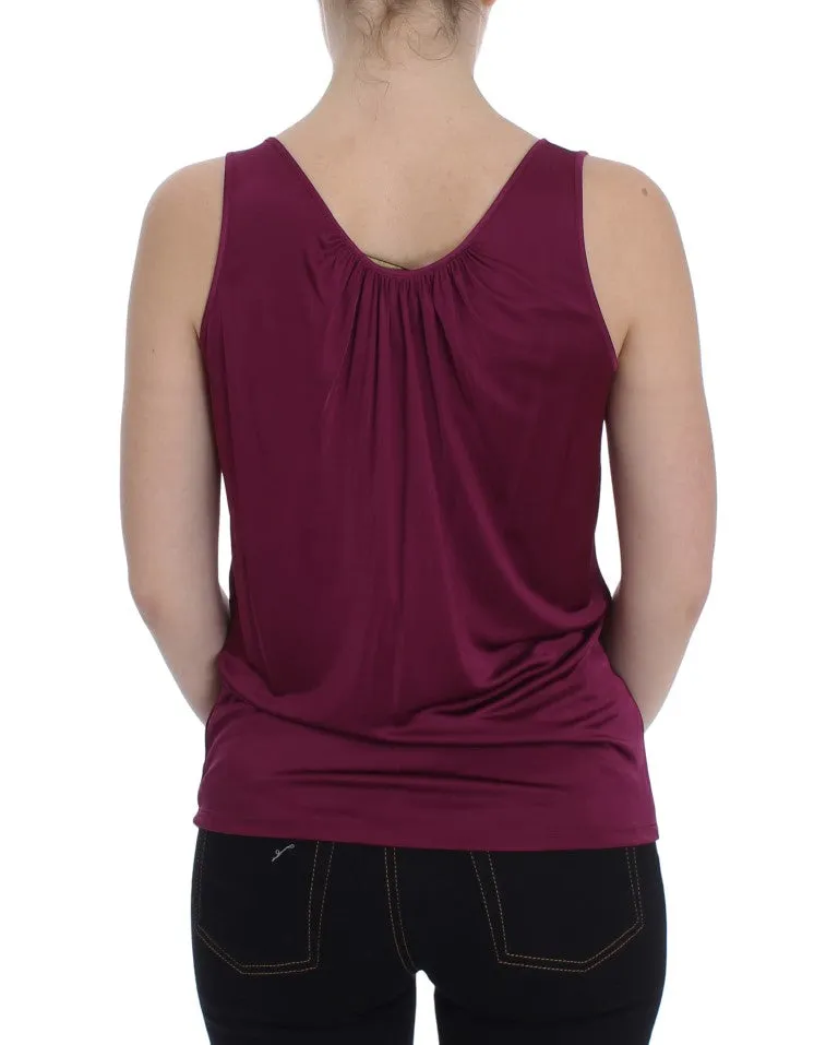PLEIN SUD  Sleeveless Top Women's Blouse