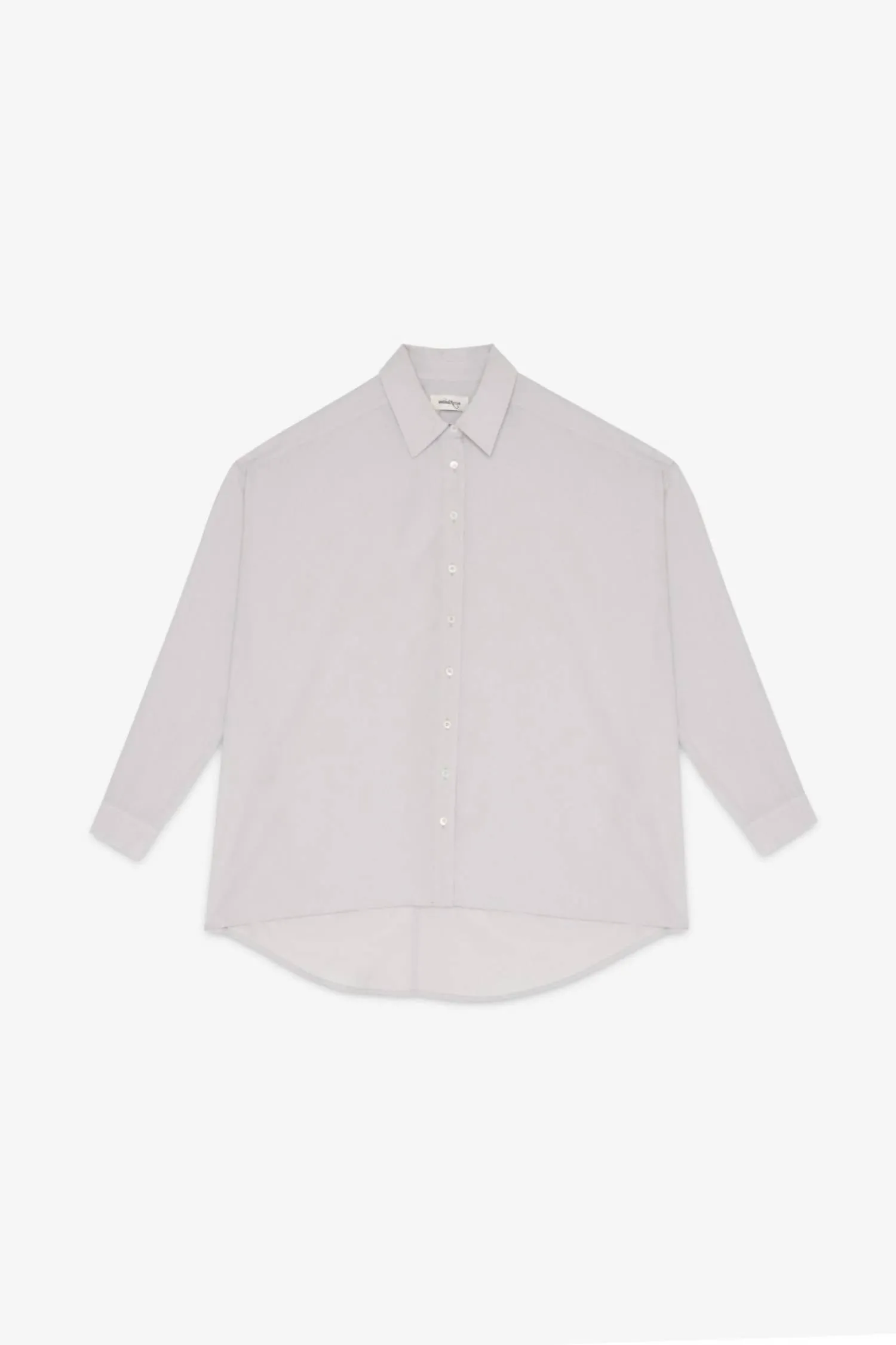 Poplin Shirt In Ostrica