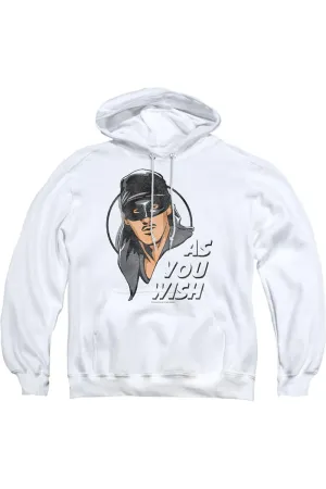 Princess Bride As You Wish Adult Pull Over Hoodie