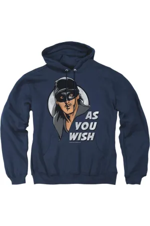 Princess Bride As You Wish Adult Pull Over Hoodie