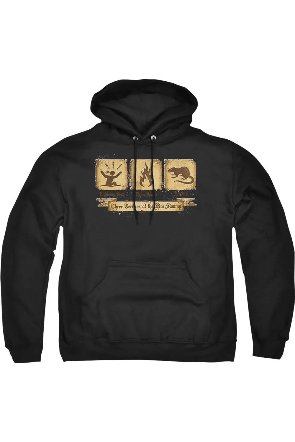 Princess Bride Three Terrors Adult Pull Over Hoodie