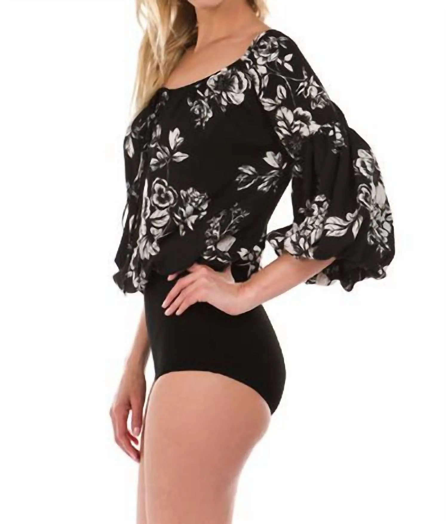 Priya Bodysuit In Black