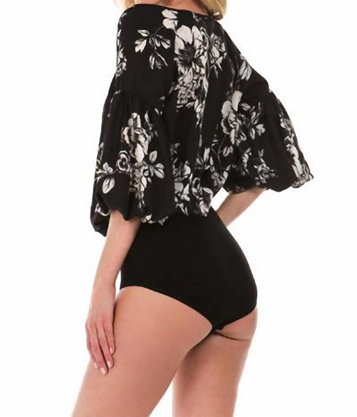 Priya Bodysuit In Black