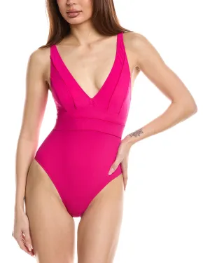 Profile by Gottex Pheobe Deep Plunge One-Piece