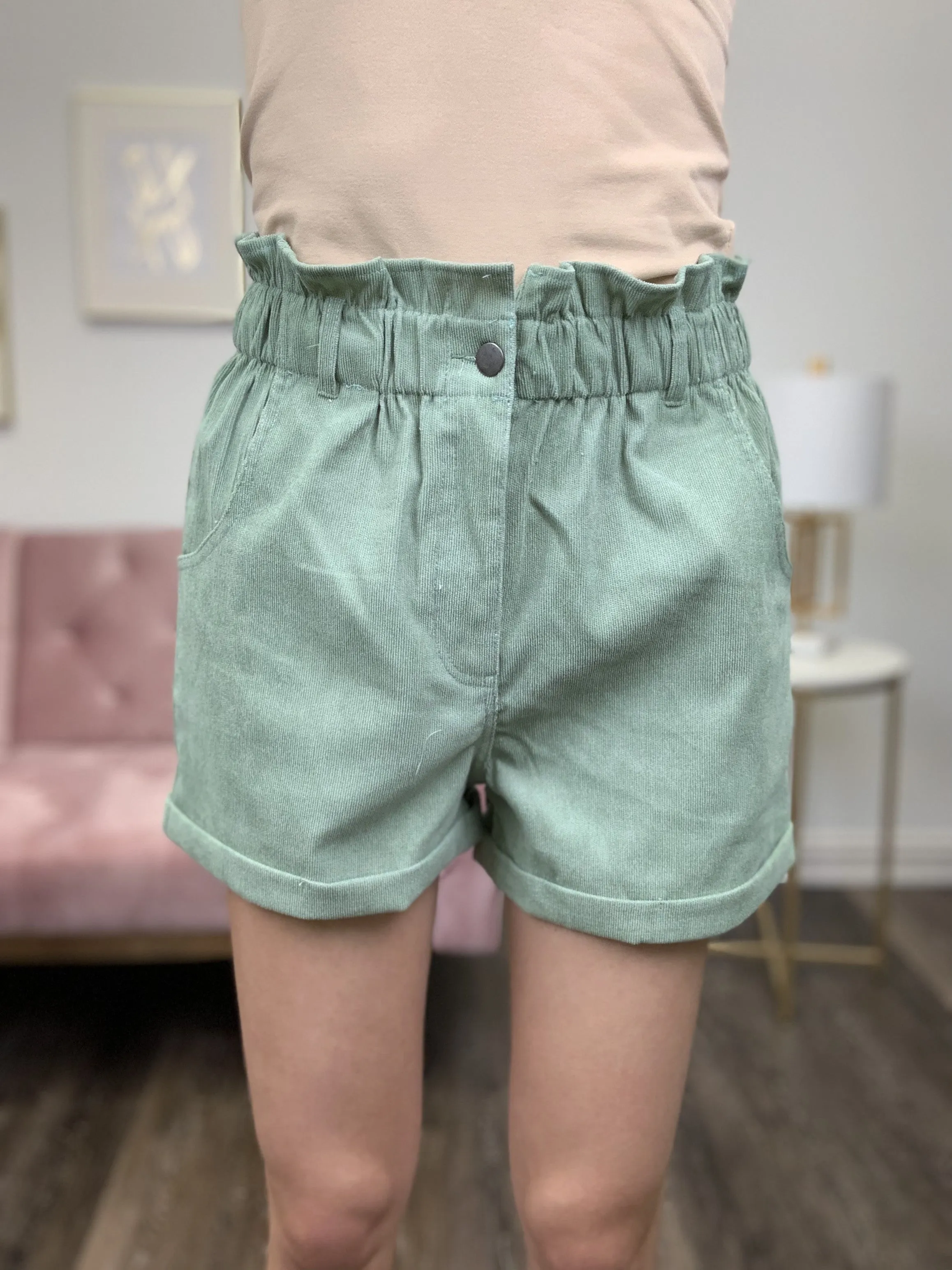 Put On A Show Women's Corduroy Shorts