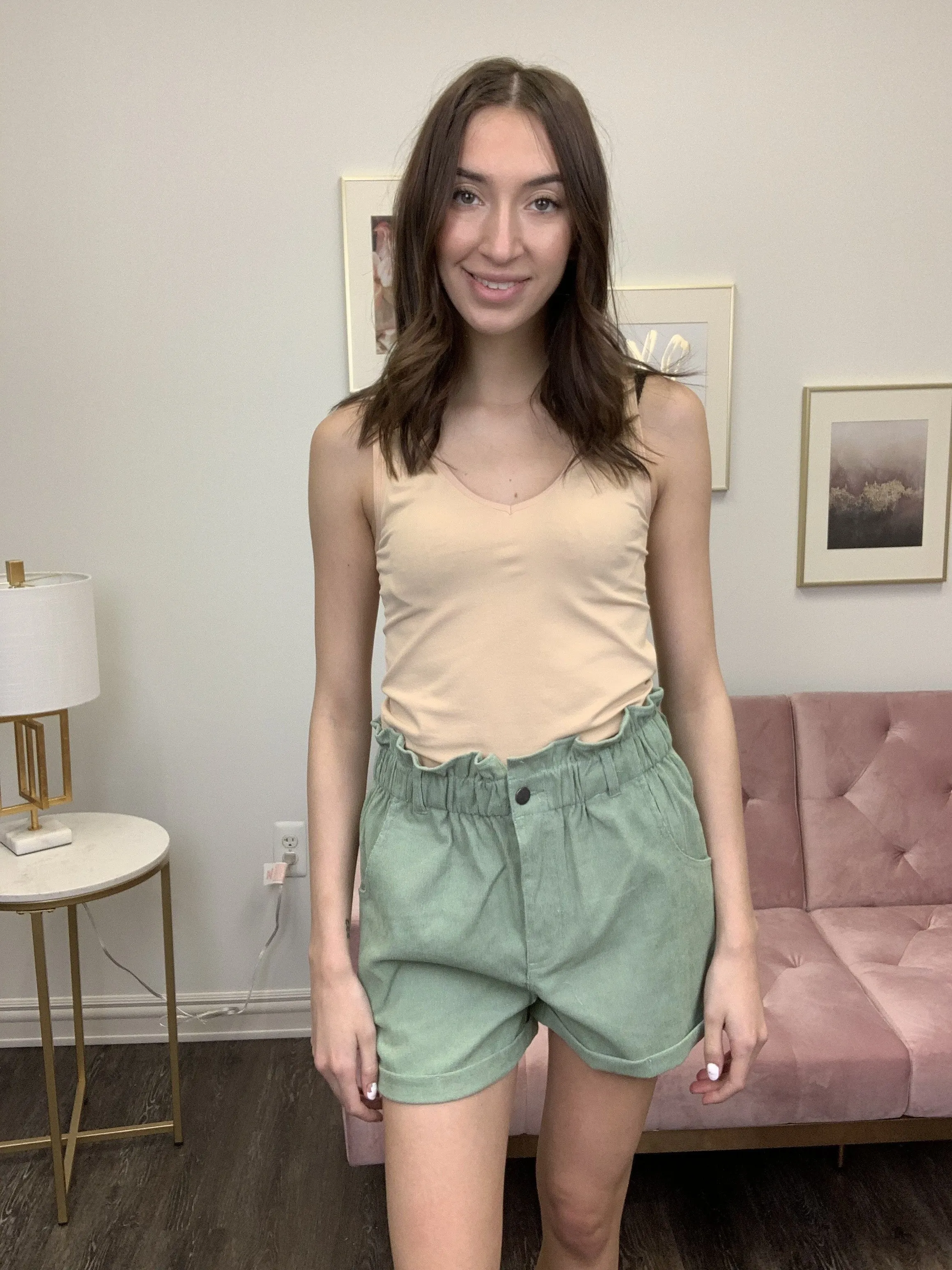 Put On A Show Women's Corduroy Shorts