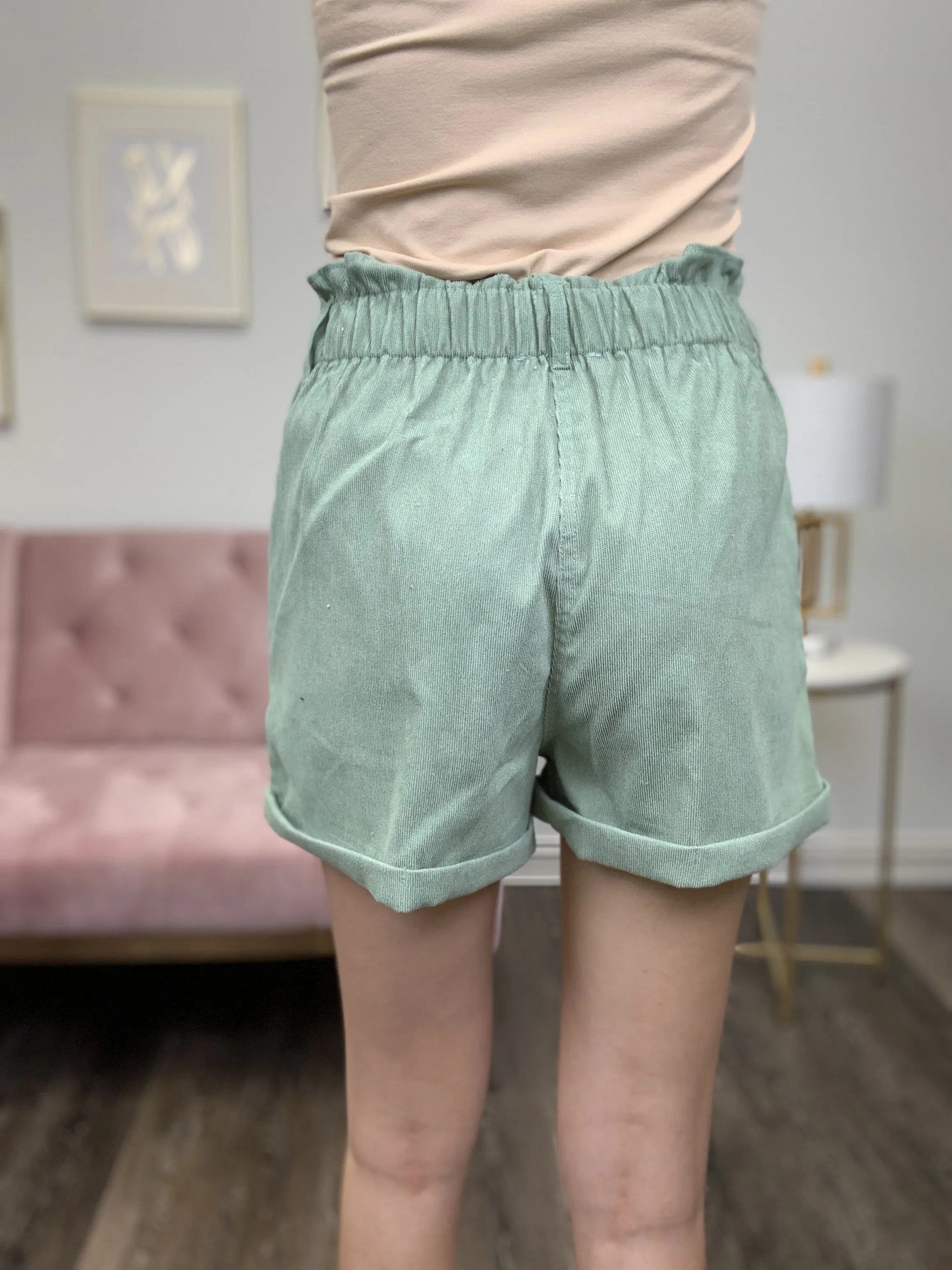 Put On A Show Women's Corduroy Shorts