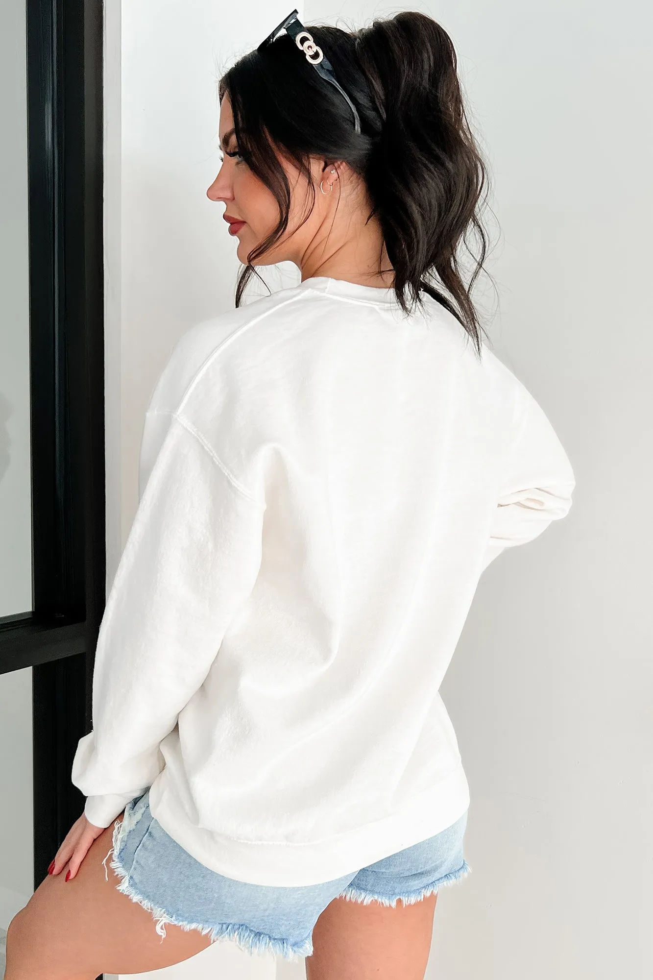 "Monterosso Italy" Graphic Sweatshirt (Ivory)