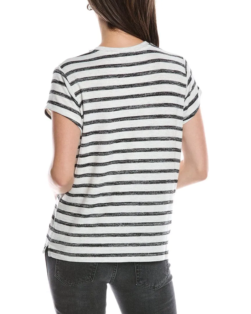 rag & bone The Knit Stripe T-Shirt