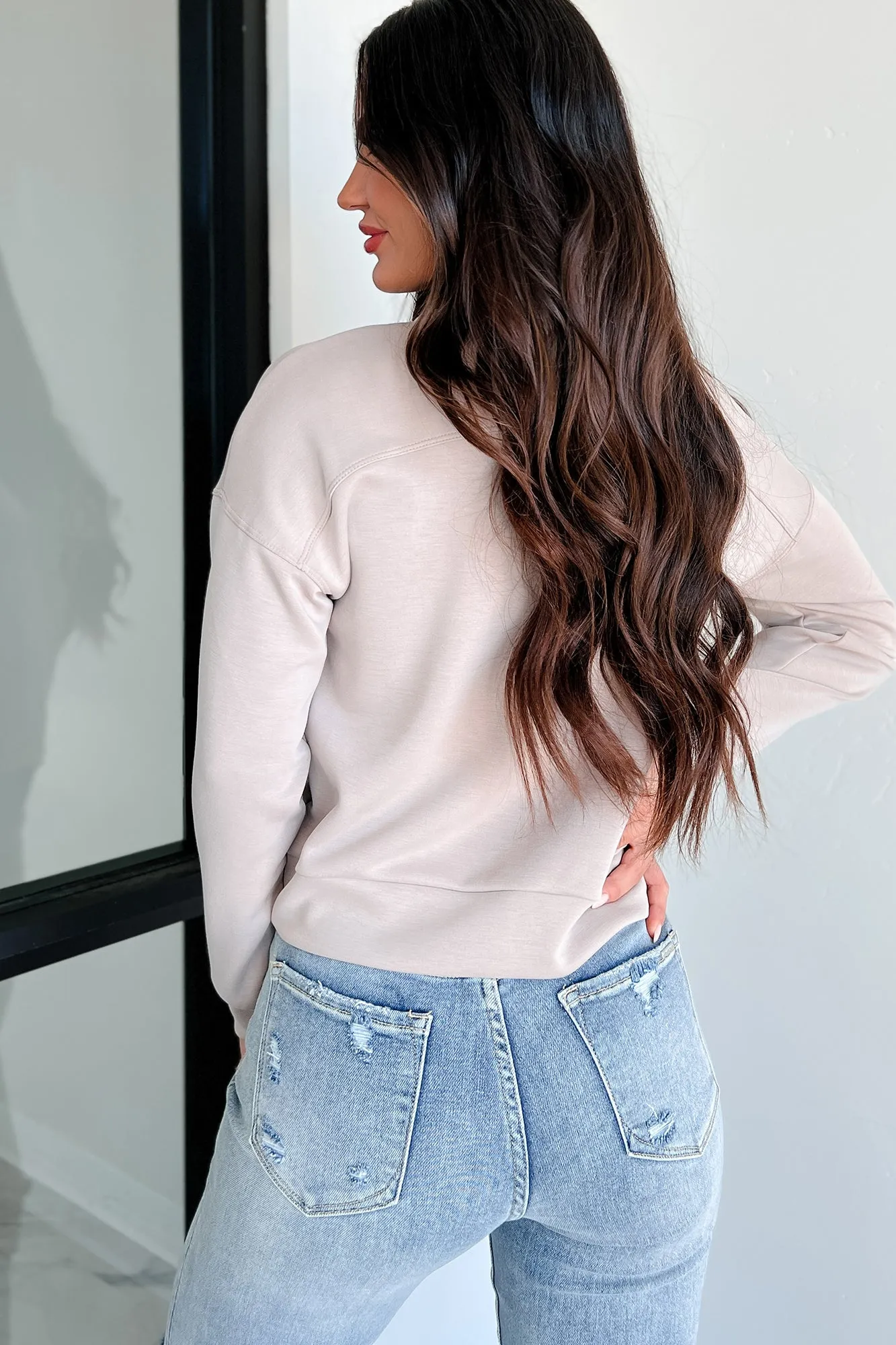 Ransom Lightweight Wasabi  Mint Sweatshirt (Light Taupe)