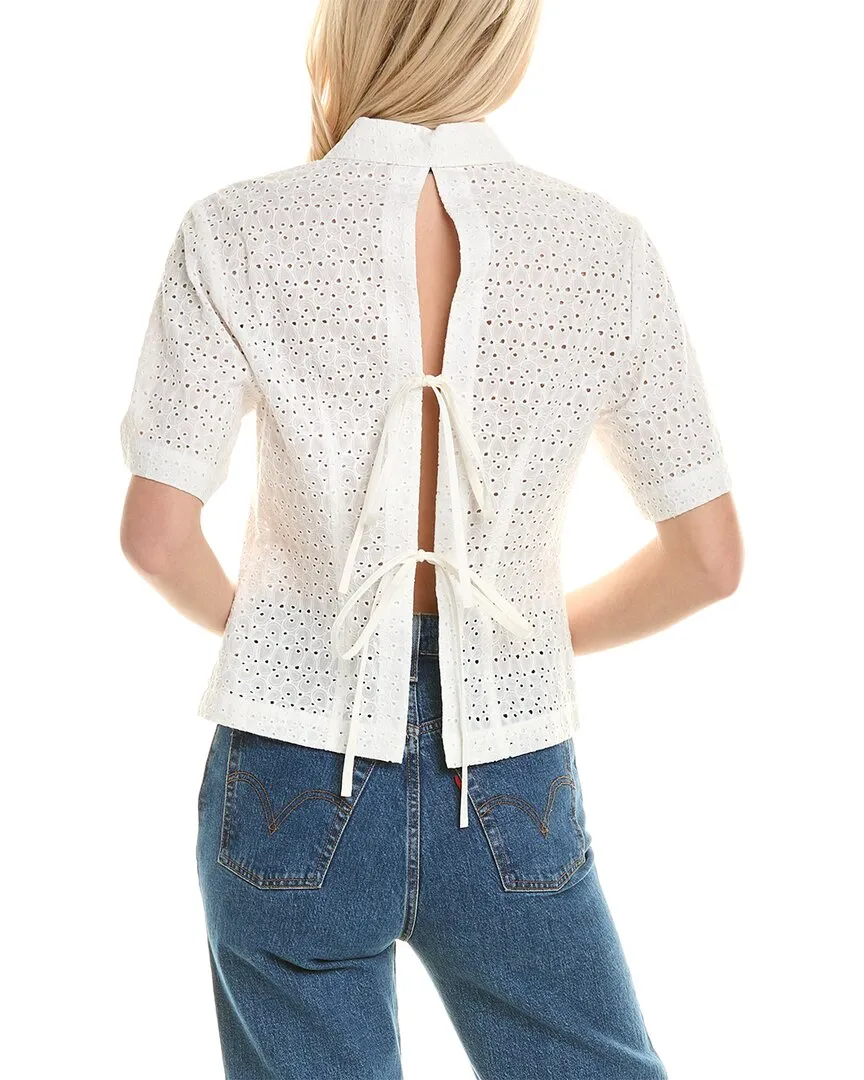 Rebecca Taylor Eyelet Blouse