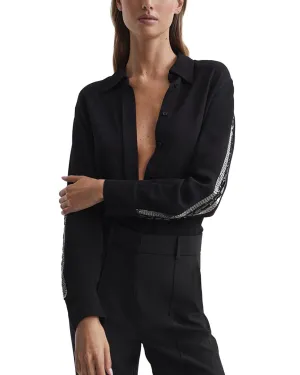 Reiss Angie Embellished Blouse