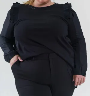 Renita Top - Plus In Black
