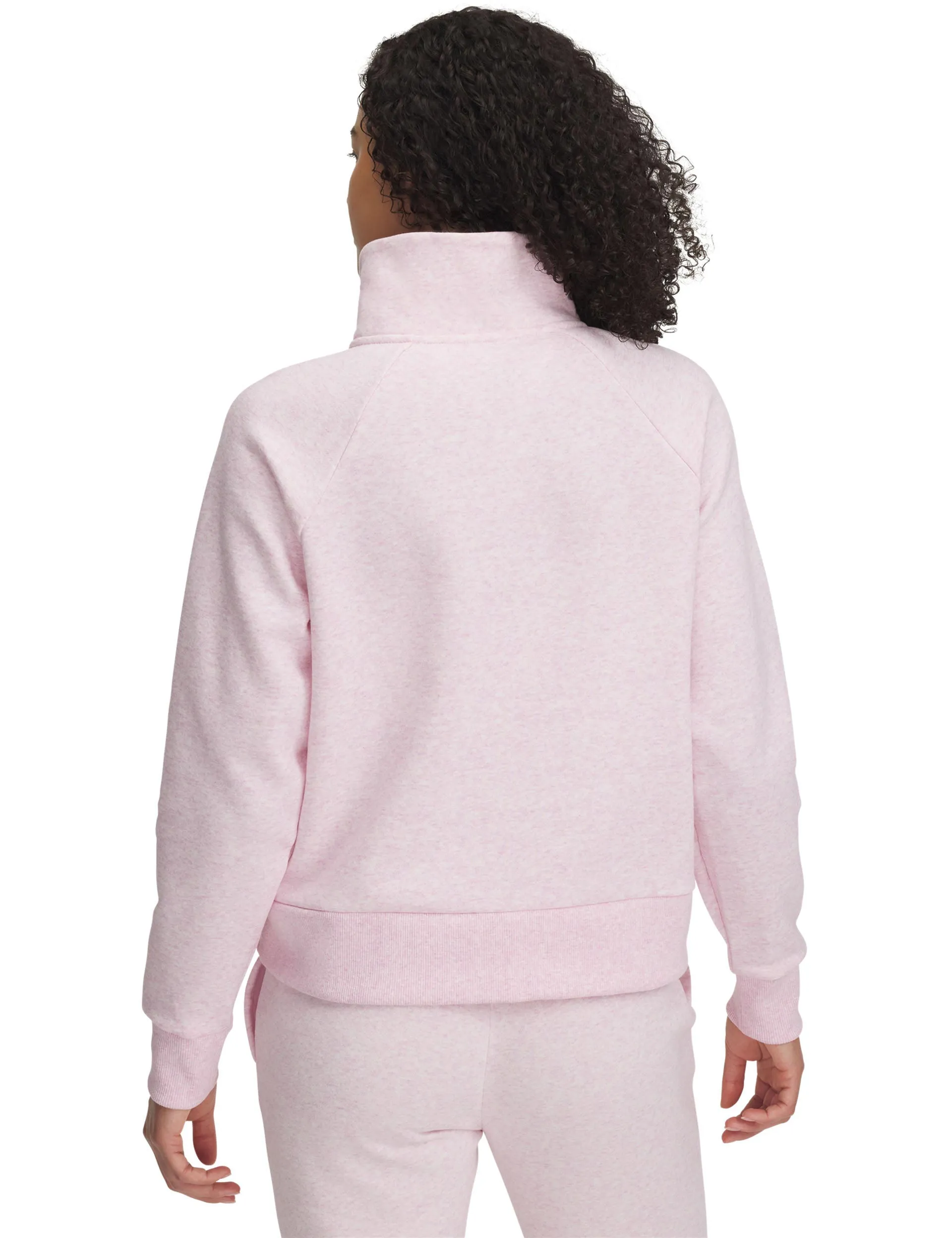 Rival Fleece 1/2 Zip - Prime Pink/White