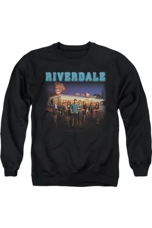 Riverdale Up At Pops Adult Crewneck Sweatshirt