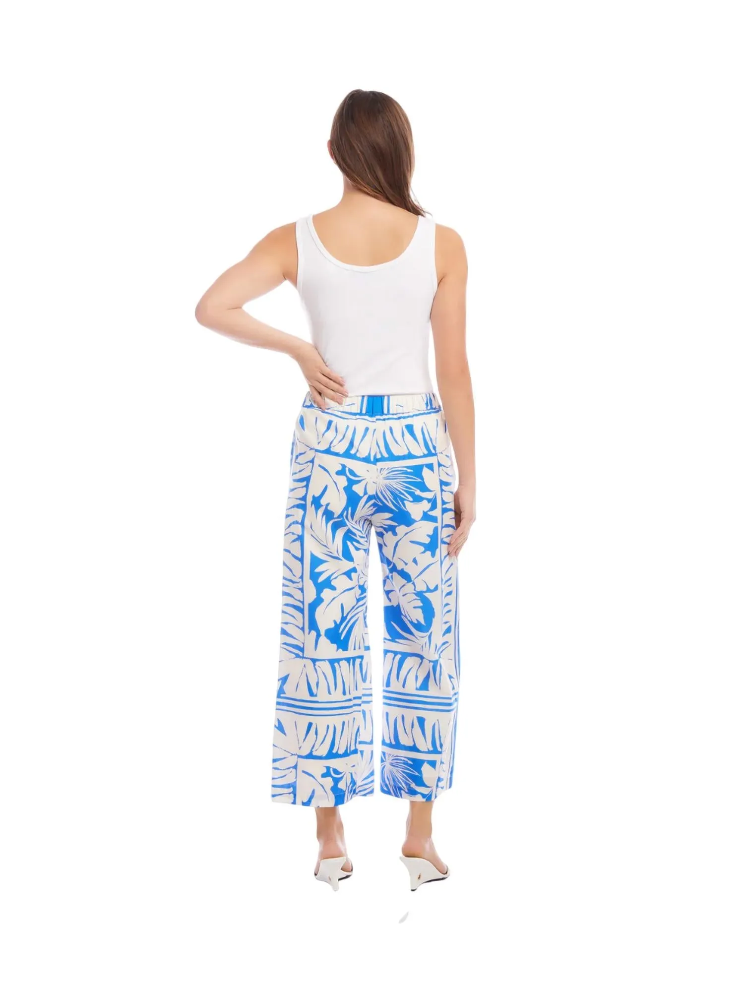 Rylie Cropped Pant In Print