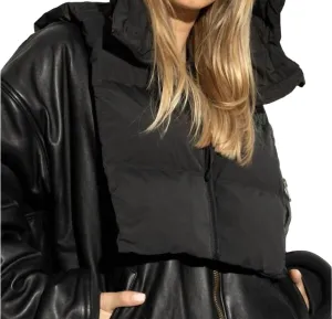 Sasera Hood Scarf In Black