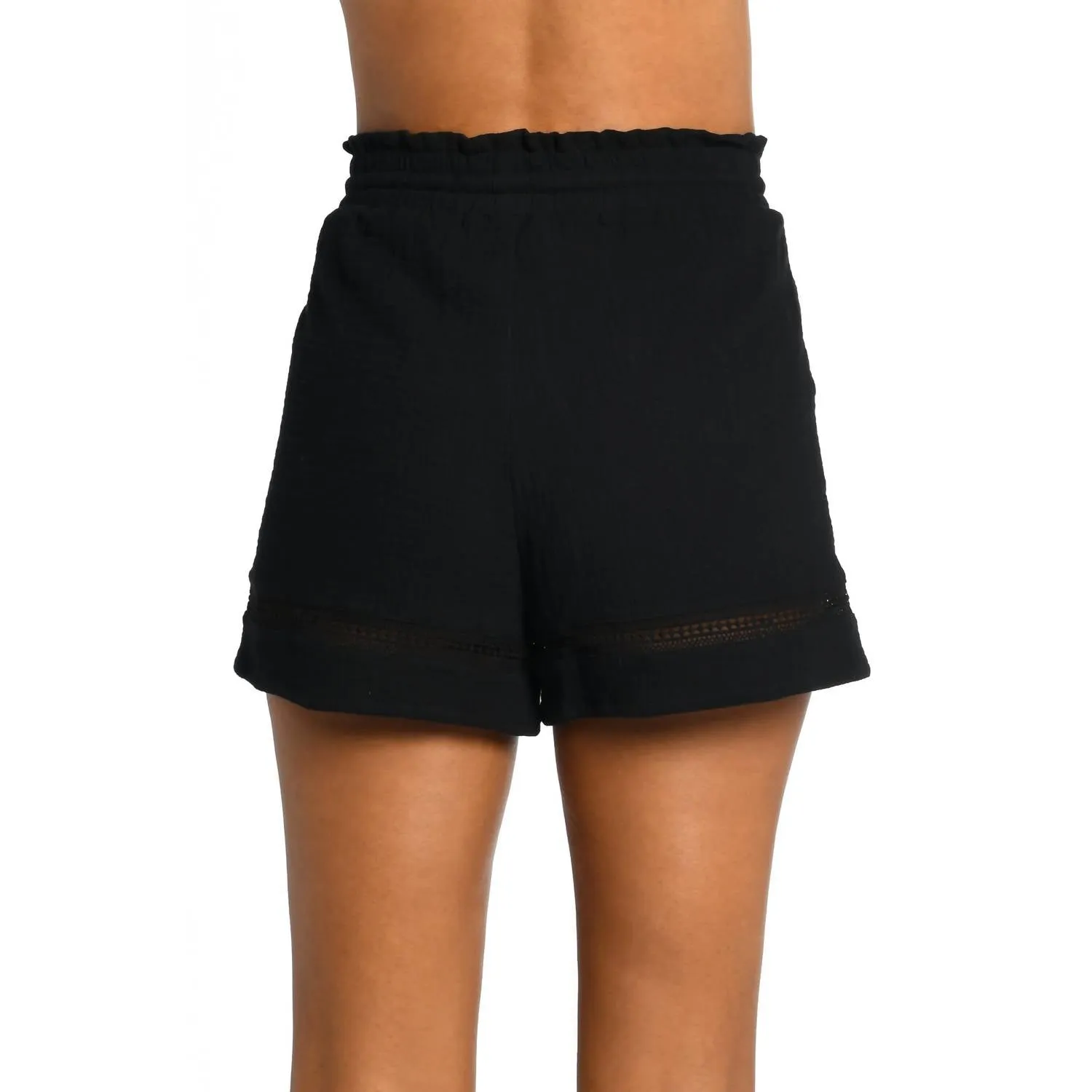 Seaside Covers Beach Shorts In Black