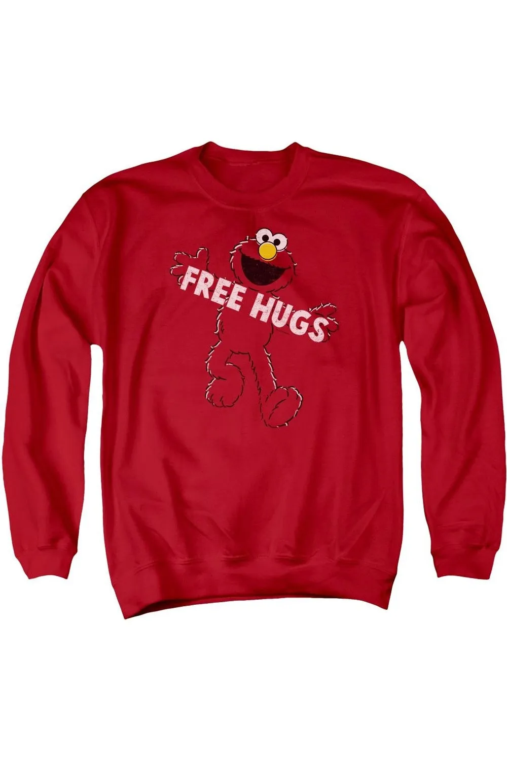 Sesame Street Free Hugs Adult Crewneck Sweatshirt