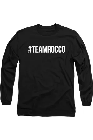 Sesame Street Team Rocco Long Sleeve Adult Tee / T-Shirt