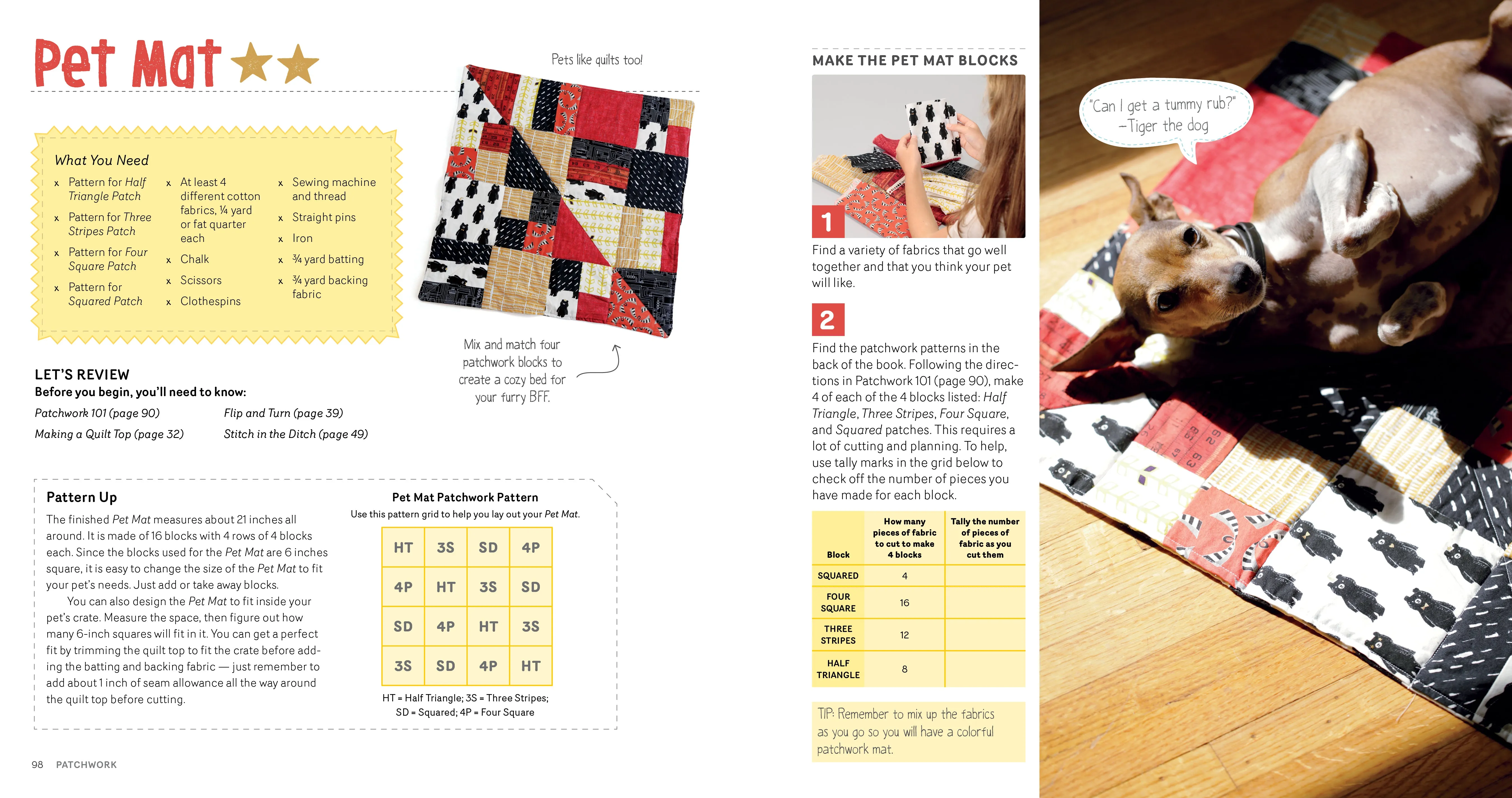 Sewing School Quilts - 15 Projects Kids Will Love To Make