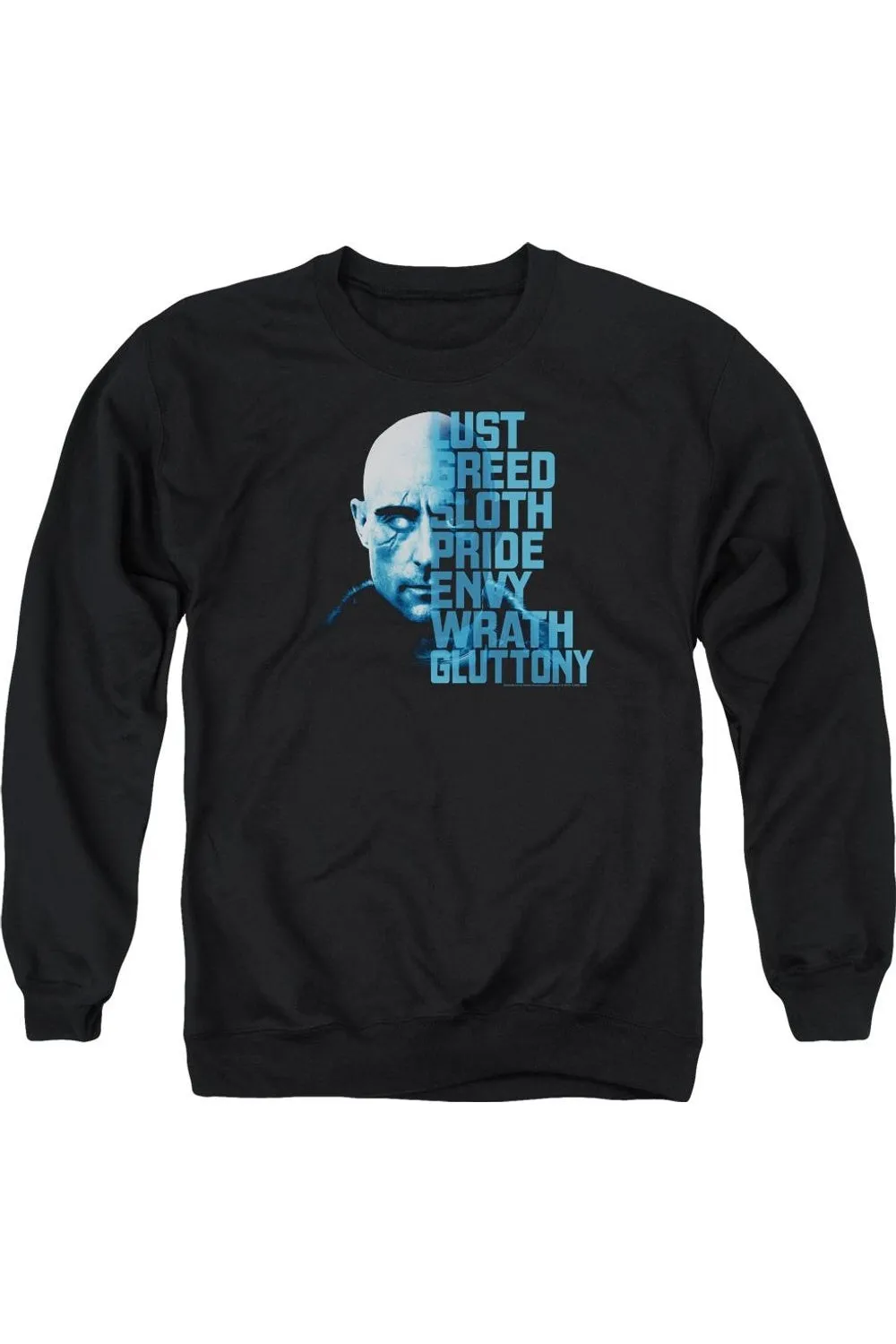 Shazam Movie Evil Sivana Adult Crewneck Sweatshirt