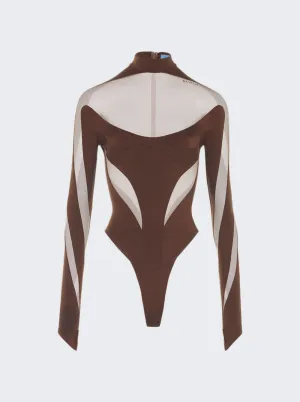 Sheer Panel Bodysuit