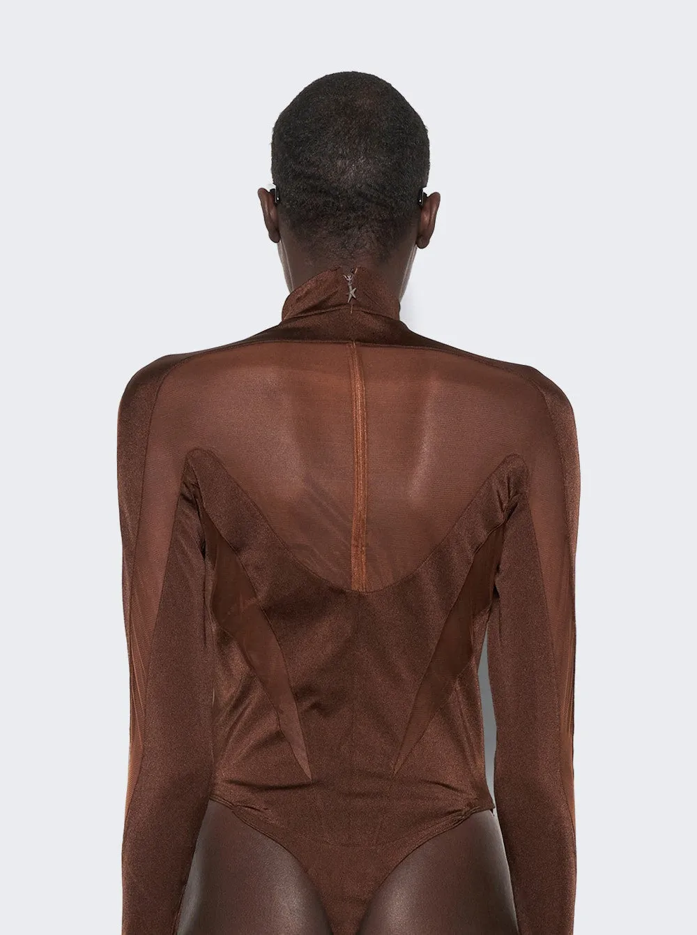 Sheer Panel Bodysuit
