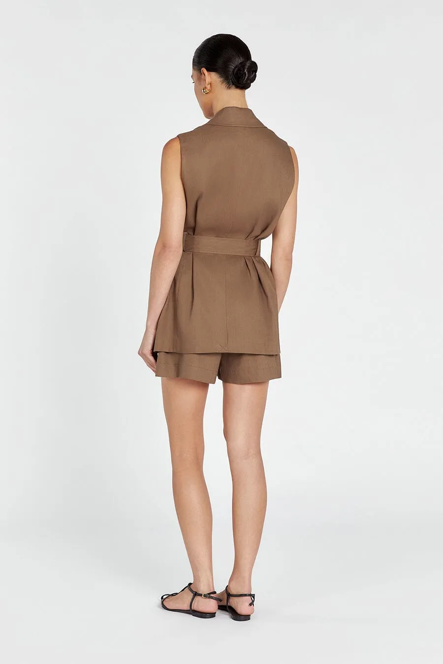 SLOAN COCO LINEN BLEND SHORT