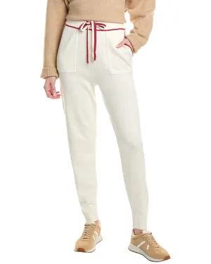 Splendid Elizabeth Sweater Silk-Blend Jogger Pant