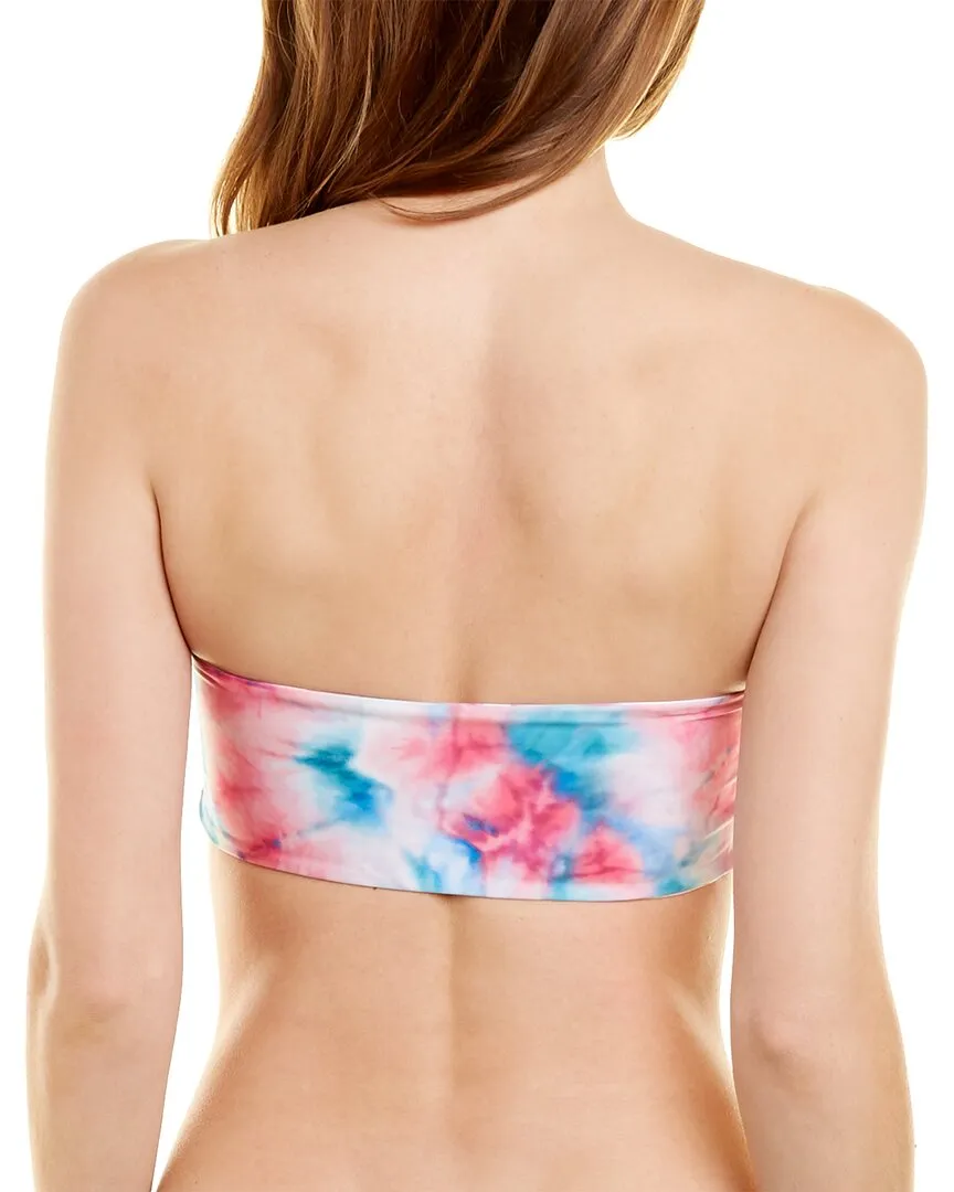 Splendid Reversible Bandeau Bikini Top