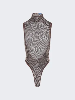 Star Print Bodysuit